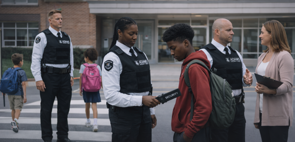 Professional School Security Company for Safe Learning Environments